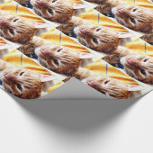 Papier Cadeau Chaton somnolent (Coin)