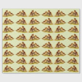 Papier Cadeau chatons victoriens (Plat)