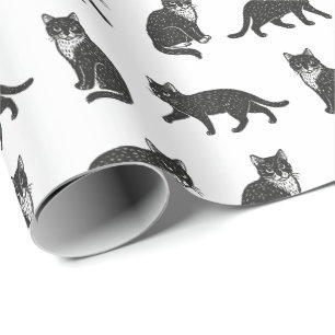 Papier Cadeau Chats
