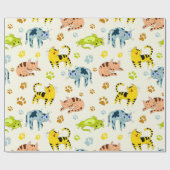 Papier Cadeau Chats (Plat)