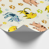 Papier Cadeau Chats (Coin)
