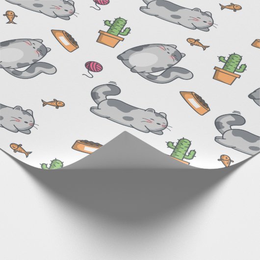 Papier Cadeau Chats (Coin)