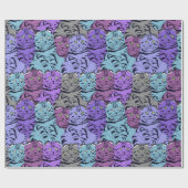 Papier Cadeau Chats (Plat)