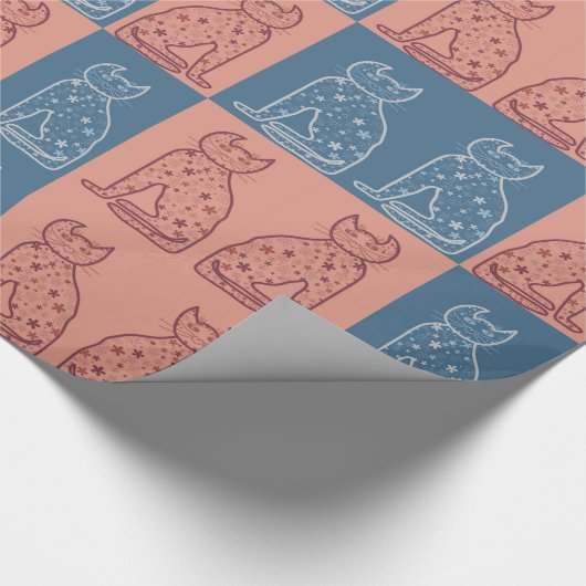 Papier Cadeau Chats (Coin)