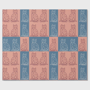 Papier Cadeau Chats