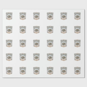 Papier Cadeau Chats avant les gens Chat Introverti Anti Social V