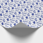 Papier Cadeau Chats bleus (Coin)