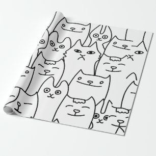 Papier Cadeau Chats, chats et plus