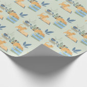 Papier Cadeau Chats de bibliothèque (Coin)