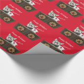 Papier Cadeau Chats de minou de Caroling (Coin)