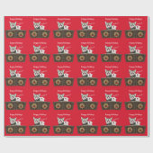 Papier Cadeau Chats de minou de Caroling (Plat)