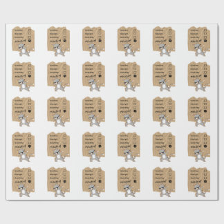 Papier Cadeau Chats espiègles