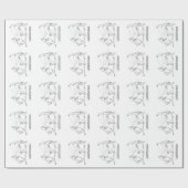 Papier Cadeau Chats et aliens (Plat)