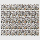 Papier Cadeau Chats et chiens (Plat)