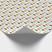 Papier Cadeau Chats et chiens en pluie (Coin)