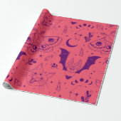 Papier Cadeau Chats et papillons de nuit (Déroulé)