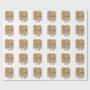 Papier Cadeau Chats malicieux
