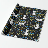 Papier Cadeau Chats mignons (Déroulé)