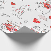 Papier Cadeau Chats mignons (Coin)