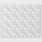 Papier Cadeau Chats mignons (Plat)