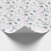Papier Cadeau Chats mignons (Coin)
