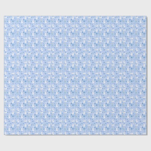 Papier Cadeau Chats mignons  (Plat)