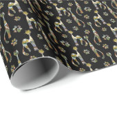 Papier Cadeau Chats mignons (Coin rond)