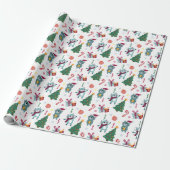 Papier Cadeau Chats Mignons Et Noël (Déroulé)