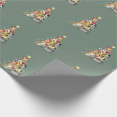 Papier Cadeau Chats stylés en Pine Tree (Coin)