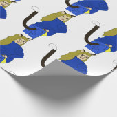 Papier Cadeau chatte fille   (Coin)