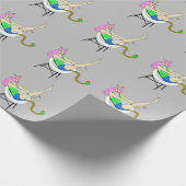Papier Cadeau chatte fille (Coin)