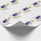 Papier Cadeau chatte fille (Coin)