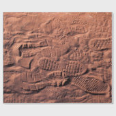 Papier Cadeau Chaussure (Plat)