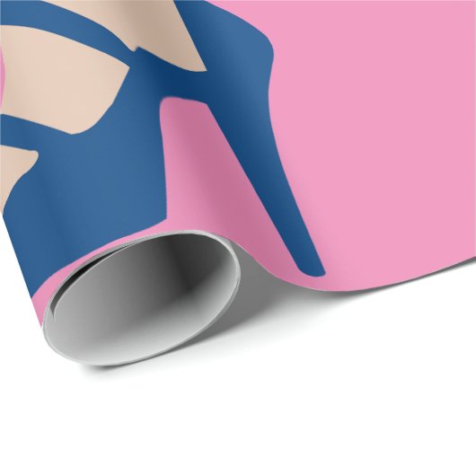 Papier Cadeau Chaussure à talon élevé Thunder_Cove (Coin rond)