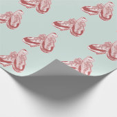 Papier Cadeau Chaussure escalade de roche (Coin)