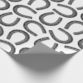 Papier Cadeau Chaussures à cheval classiques d'antiquité Chaussu (Coin)