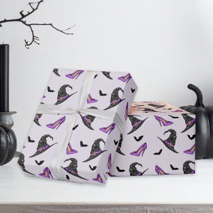 Papier Cadeau Chaussures et chauves-souris Casquettes Lilac Moti