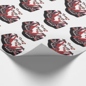 Papier Cadeau Chaussures RAB Rockabilly Very Cherry (Coin)