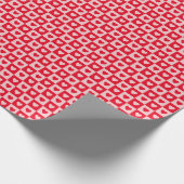 Papier Cadeau Chaussures rouge et rose en carton Saint-Valentin (Coin)