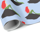 Papier Cadeau Chauve-mère assise à Thunder_Cove (Coin rond)