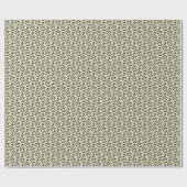 Papier Cadeau chauves-souris jaune (Plat)