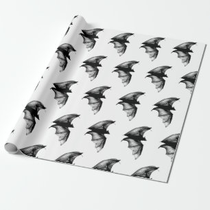 Papier Cadeau Chauves-souris vampires gothiques