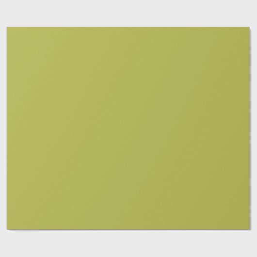 Papier Cadeau Chaux vive couleur uni brillant Pomme vert (Plat)