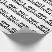 Papier Cadeau Cheat de Boys (Coin)