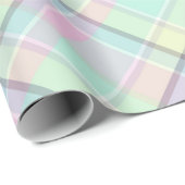 Papier Cadeau Checkered pattern of caramel colors. (Coin rond)