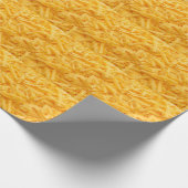 Papier Cadeau Cheddar râpé : Cheese Top View (Coin)