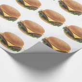 Papier Cadeau Cheeseburger (Coin)
