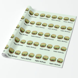 Papier Cadeau Cheeseburger