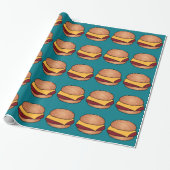 Papier Cadeau CheeseBurger (Déroulé)