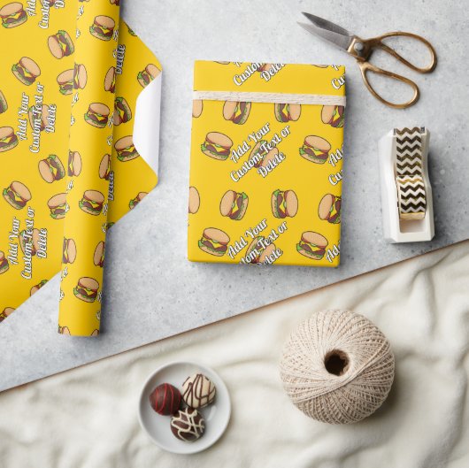 Papier Cadeau Cheeseburger (Artisanat)